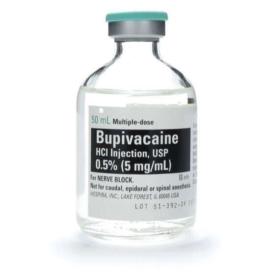 Bupivacaine 05 5mgmL MDV 50mLVial