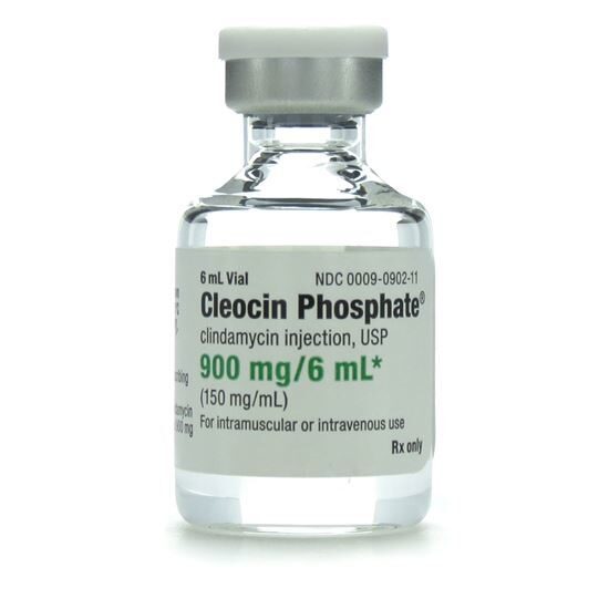 Cleocin Phosphate Clindamycin 150mgmL  900mgvial SDV 6mL 25 VialsTray