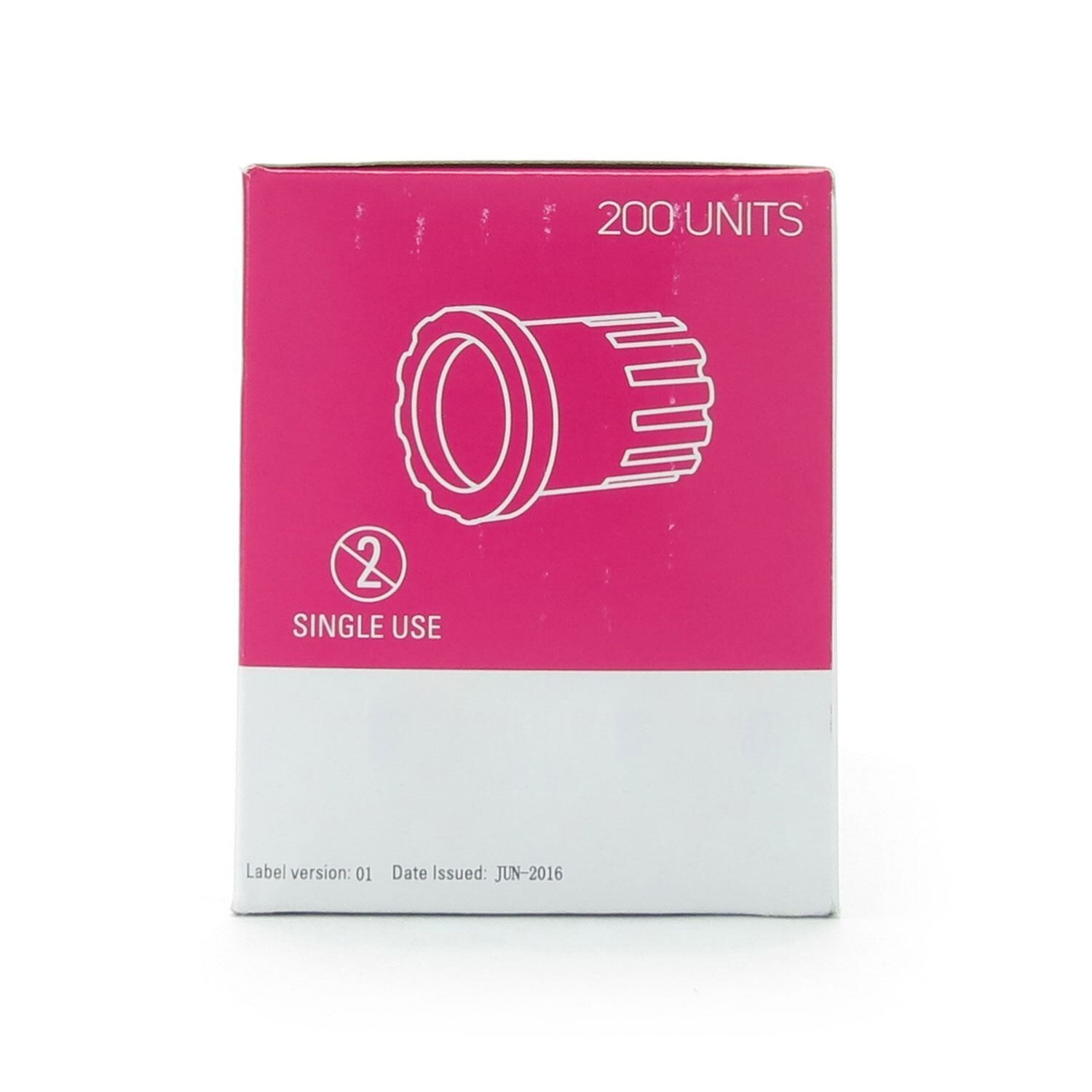 EffectIV Port Disinfecting Caps, 70 Isop. Alcohol, Up to 7 days, Pink, 200/Box McGuff