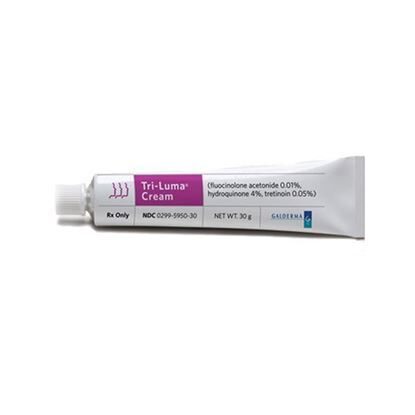 Tri-Luma®, (Hydroquinone / Tretinoin / Fluocinolone / Acetonide), .01-4-.05%, Cream, 30gm Tube Refrigerated