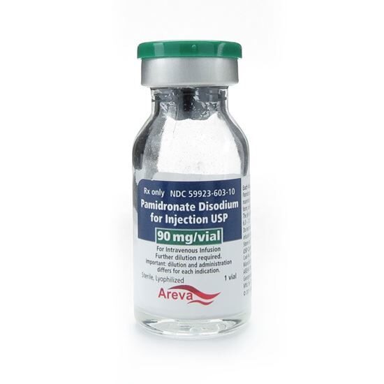 Pamidronate Disodium Powder 90mgvial  SDV 10mL Vial