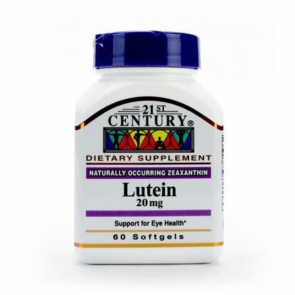 Lutein, 20mg, 60 Softgel Capsules/Bottle