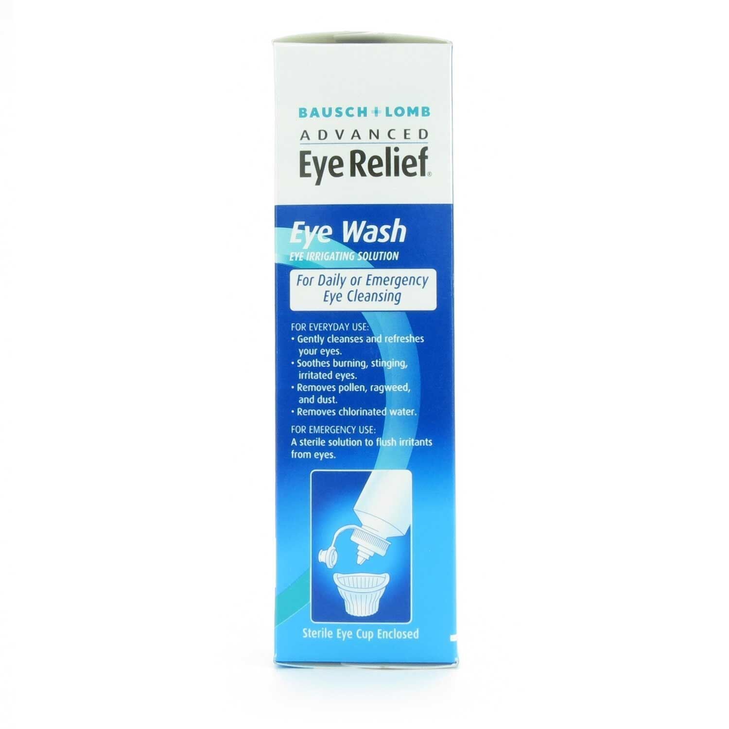 Eyewash, Eye Relief Irrigating Solution, 4oz, Each McGuff