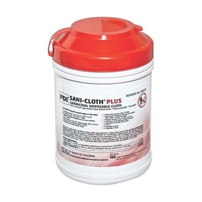 Sani-Cloth® Plus Surface Disinfectant Germicidal Wipes, 160/Box