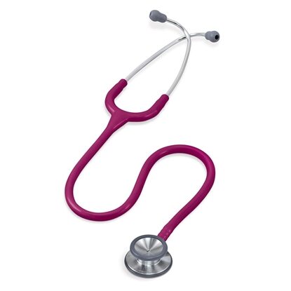 3M™ Littmann® Classic III™ Clinician Stethoscope Burgundy 27" Tube Convertible Chestpiece, Each