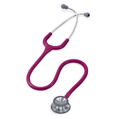 Stethoscope, Littmann® Classic III, Double Sided, Burgundy, 27", Each