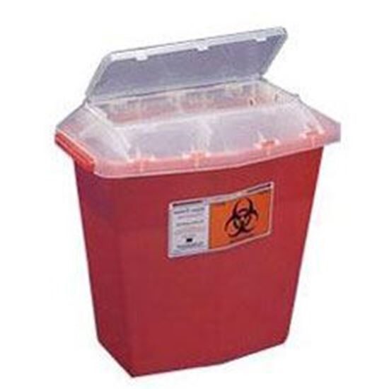 Sharps Collector    5 Quart SharpsAGator Tortuous Path Translucent SharpsAGator Each