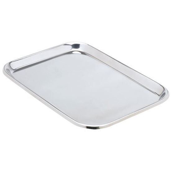 Tray, Instrument Stainless Steel, 14 x 10 x 5/8, Flat, Each