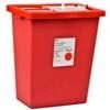 Sharps Collector 18 Gallon Red Sliding Lid Biomax 5Case