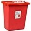 Sharps Collector 18 Gallon Red Sliding Lid Biomax 5Case