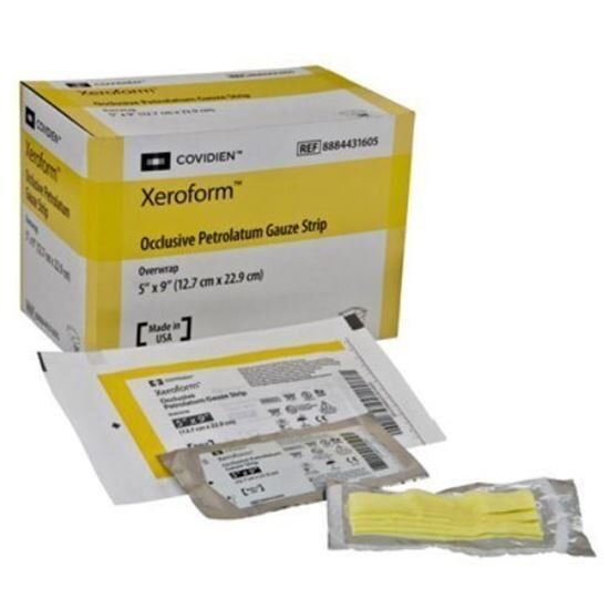 Dressing Petrolatum and Bismuth Tribromophenate 1 x 8 Sterile Xeroform  Each