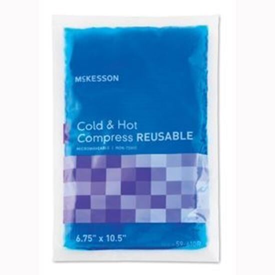 ColdHot Pack Plastic Gel Filled 6 x 105 Reusable  24Case