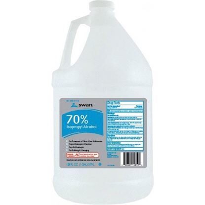 Alcohol, Isopropyl  70%    (Rubbing)    1 Gallon