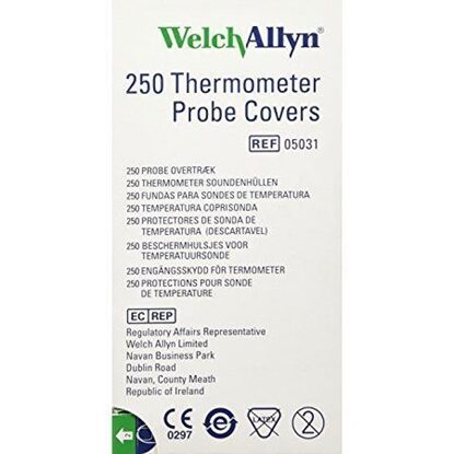 SureTemp® Axillary / Oral / Rectal Thermometer Probe Cover, 250/Box