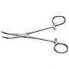 Forceps Hemostat Halsted 55 Mid Grade Stainless Steel Straight Scissor Type NonSterile Each