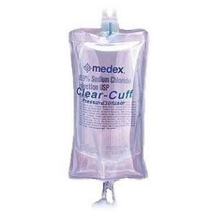 Clear-Cuff Pressure Infusor for IV bags,  250mL, Reusable, 10/Case