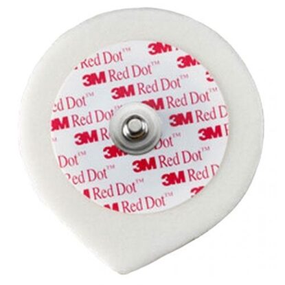 3M™ Red Dot™  ECG Monitoring Electrode Adult, 50/Bag