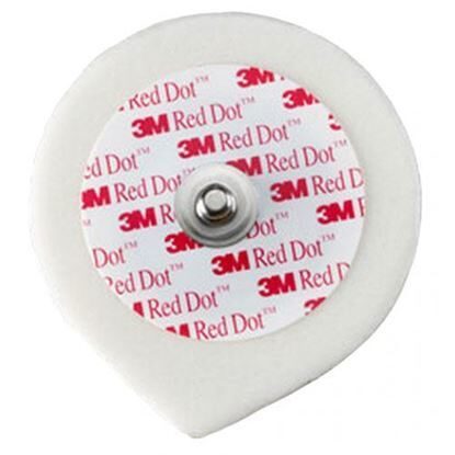 Electrode, 4.4cm Diameter without Abrader, Red Dot™, 50/Bag