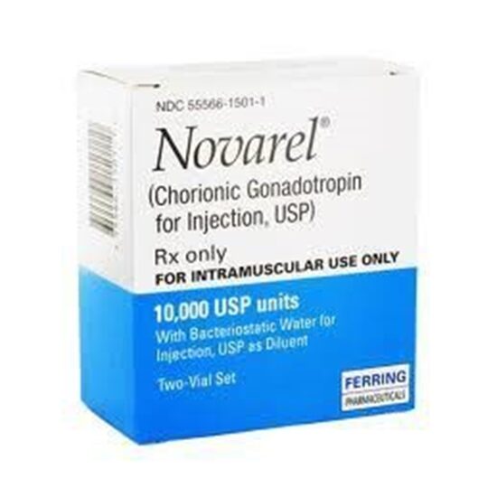 Novarel Human chorionic gonadotropin HCG Powder 10mu MDV Vial
