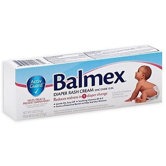 Balmex Diaper Rash Cream 4 Ounce Tube