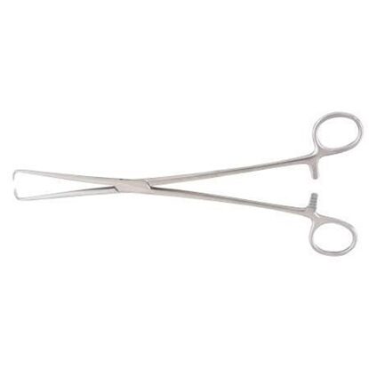 Forcep, Uterine Tenaculum   MeisterHand®, Schroeder, Stainless Steel, Surgical-Grade, Ring Handle, 10" Straight, EACH