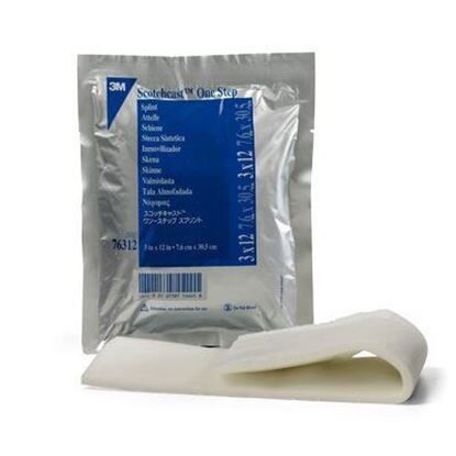 Splint, One Step White, 4" x 15" Roll, Scotchcast™, 10/Case