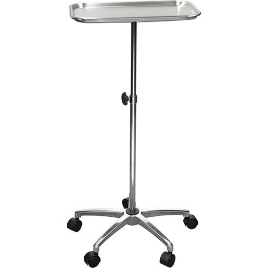 Mayo Stand Instrument Mobile  5 caster Adjustable 29  47  Each