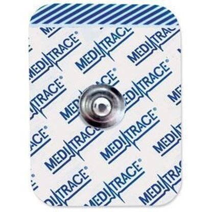Electrodes, EKG Medi-Trace 450, Monitoring Snap-type, Universal Adult, Hydrogel  1 3/8" x 1 7/8",  50/Package