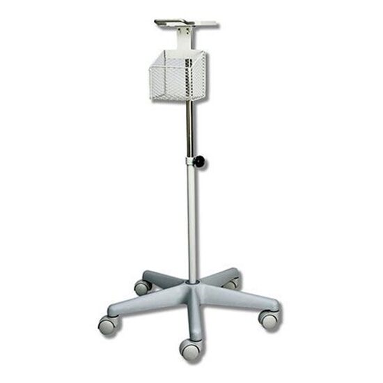 Mobile Stand for Intellisense Blood Pressure unit HEM907XL 5 Casters Stainless wBasket  21 12   Each