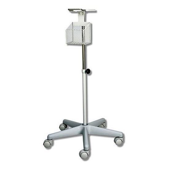 Mobile Stand for Intellisense Blood Pressure unit HEM907XL 5 Casters Stainless wBasket  21 12   Each