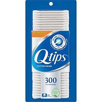 Q-Tips Cotton Swabs, Double-Ended Non-Sterile 3.25" 300/Box