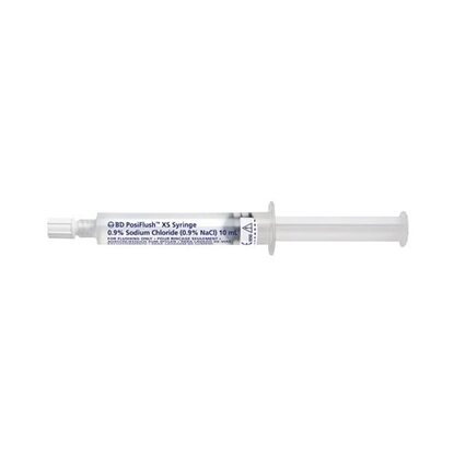 Sodium Chloride Flush Syringe, 9mg/mL, Needleless, 10mL, 30 Syringes/Box