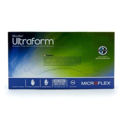 Gloves, Nitrile, Ultraform, Powder-free, Blue 300/Box