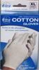 Glove Liner Cotton XLarge 9510 White 48Box