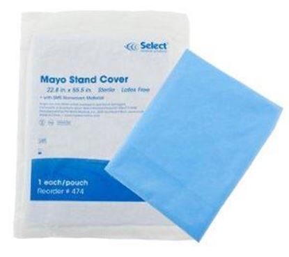 Mayo Stand Cover only, Select®,  22.8" x 55.5", Sterile, 30/Case