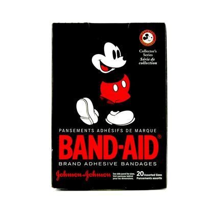 Bandage, Cartoon Mickey Mouse, Plastic, 20/Box