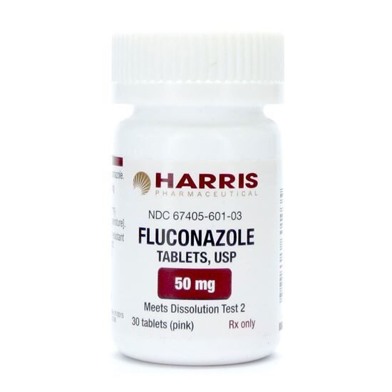 Fluconazole  50mg 30 Tablets Bottle