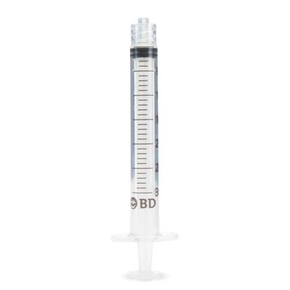 BD Luer-Lok™ Syringe with Luer Lock Tip 3cc, 200/Box