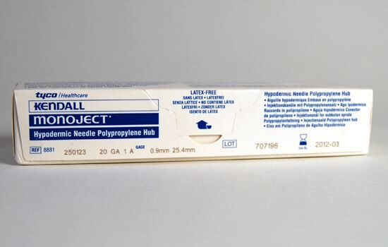 Monoject® Hypodermic Needles, Polypropylene Hub, 100/Box | McGuff