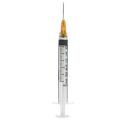 BD PrecisionGlide™ Tuberculin Syringe With Needle 0.5cc 27G x 1/2
