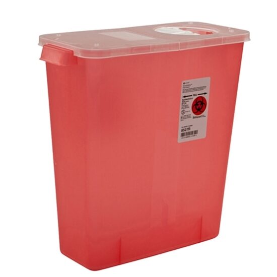 Sharps Collector   3 Gallon HingedRotor Lid Each
