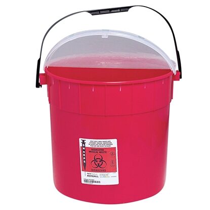 Covidien Multi-Purpose Sharps Container 7 Gallon, Non-Locking Lid, Each