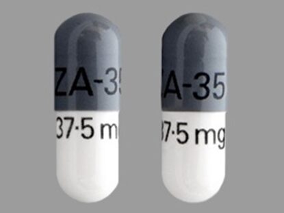 Venlafaxine ER, 37.5mg Capsules, 90/Bottle