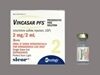 Vincasar Vincristine Sulfate 1mgmL Refrigerated SDV 2mL Vial