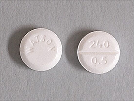 Lorazepam CIV 05mg 100 TabletsBottle