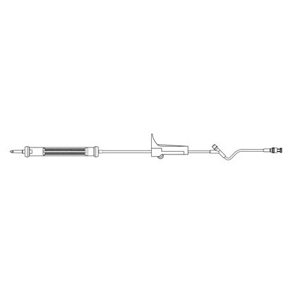 IV Blood Set, 170 Micron Filter, 10 drops/mL, 1 Y-Site, Spin-Lock® Connector, Latex-free, DEHP-free, 75"