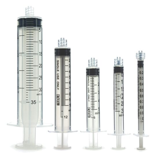 Exel Syringes No Needle Luer Lock