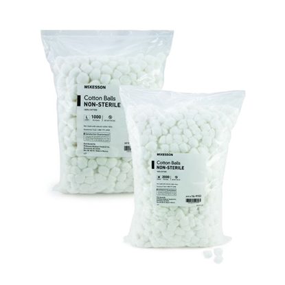 McKesson Cotton Ball Packages