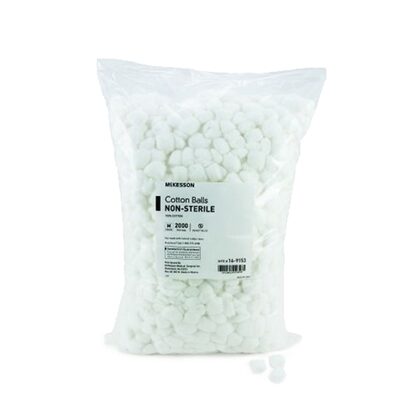 Cotton Balls, Medium, Non-Sterile, Medi-Pak™, 2,000/Package