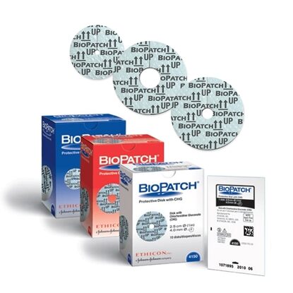 Biopatch® Antimicrobial Catheter Dressing Protective Disc, 10/Box